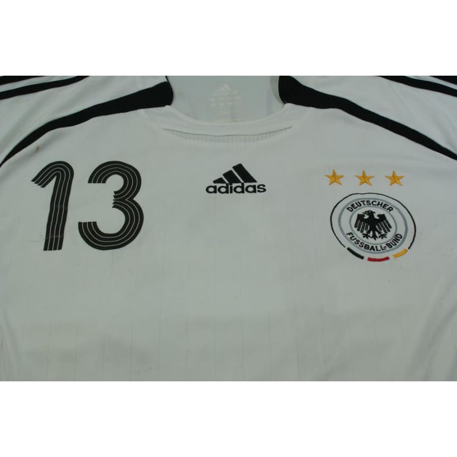 Maillot de football rétro domicile équipe d’Allemagne N°13 BALLACK 2006-2007 - Adidas - Allemagne