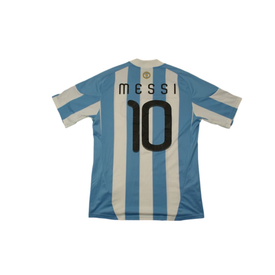 Maillot de football rétro domicile équipe d’Argentine N°10 MESSI 2010-2011 - Adidas - Argentine