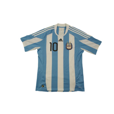 Maillot de football rétro domicile équipe d’Argentine N°10 MESSI 2010-2011 - Adidas - Argentine