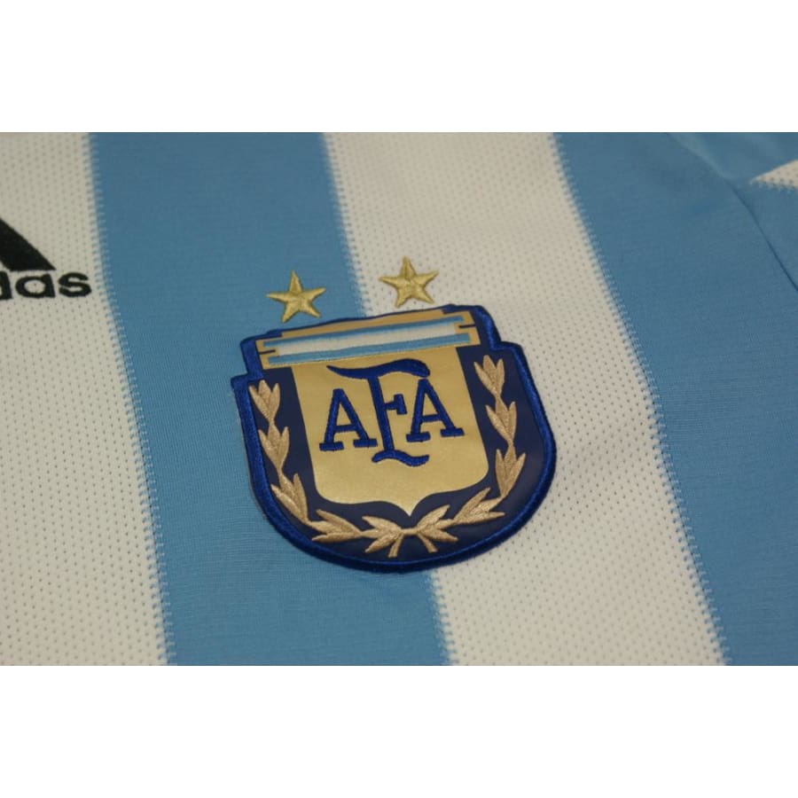 Maillot de football rétro domicile équipe d’Argentine N°10 MESSI 2010-2011 - Adidas - Argentine