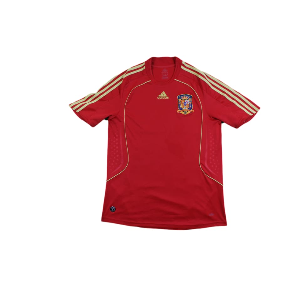 Maillot de football rétro domicile équipe d’Espagne 2008-2009 - Adidas - Espagne