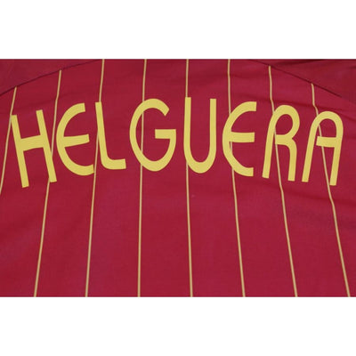 Maillot de football rétro domicile équipe d’Espagne HELGUERA 2006-2007 - Adidas - Espagne