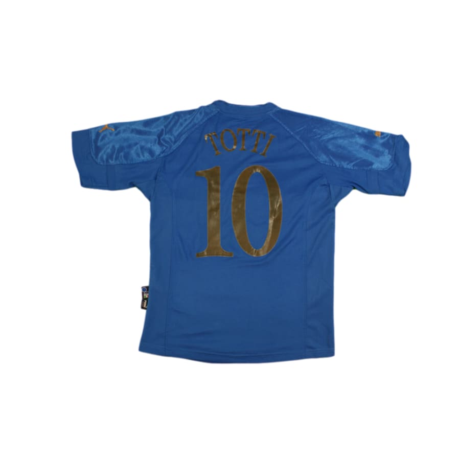 Maillot de football rétro domicile Equipe d’Italie N°10 TOTTI 2002-2003 - Puma - Italie