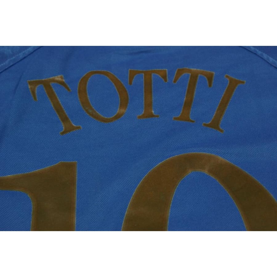 Maillot de football rétro domicile Equipe d’Italie N°10 TOTTI 2002-2003 - Puma - Italie