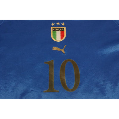 Maillot de football rétro domicile Equipe d’Italie N°10 TOTTI 2002-2003 - Puma - Italie