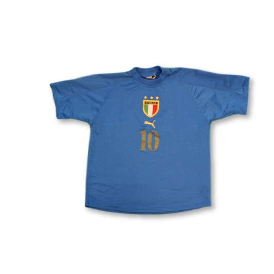 Maillot de football rétro domicile équipe dItalie N°10 TOTTI 2004-2005 - Puma - Italie