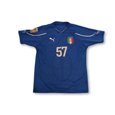 Maillot de football rétro domicile équipe dItalie N°57 NINO 2010-2011 - Puma - Italie