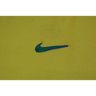 Maillot de football rétro domicile équipe du Brésil 1998-1999 - Nike - Brésil