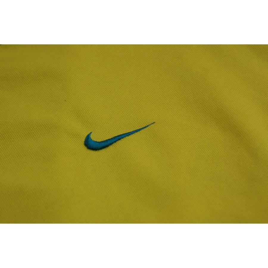 Maillot de football rétro domicile équipe du Brésil N°9 RONALDO 2002-2003 - Nike - Brésil