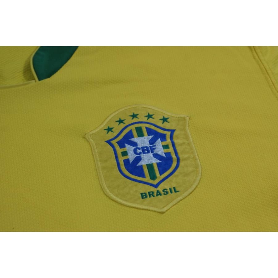 Maillot de football rétro domicile équipe du Brésil RYBACK 2006-2007 - Nike - Brésil