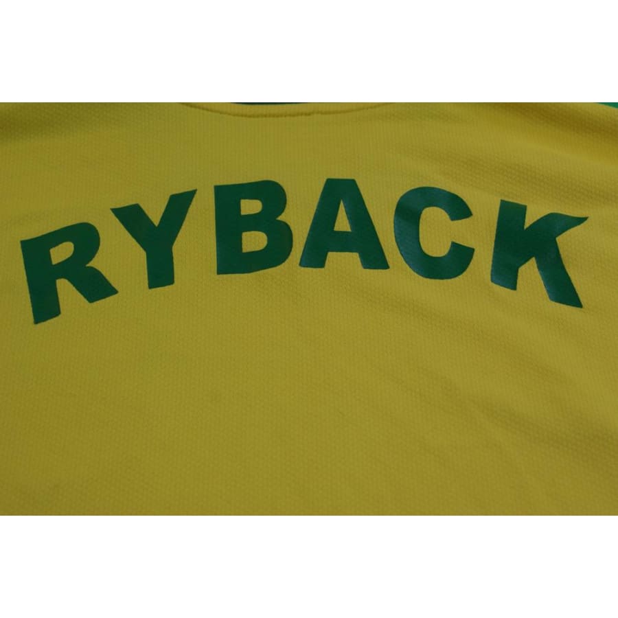 Maillot de football rétro domicile équipe du Brésil RYBACK 2006-2007 - Nike - Brésil