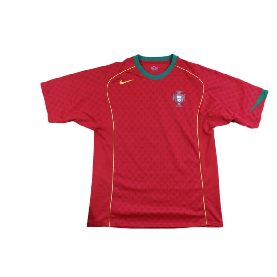 Maillot de football rétro domicile équipe du Portugal 2004-2005 - Nike - Portugal