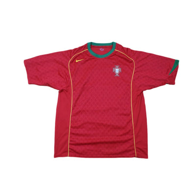 Maillot de football rétro domicile équipe du Portugal 2004-2005 - Nike - Portugal