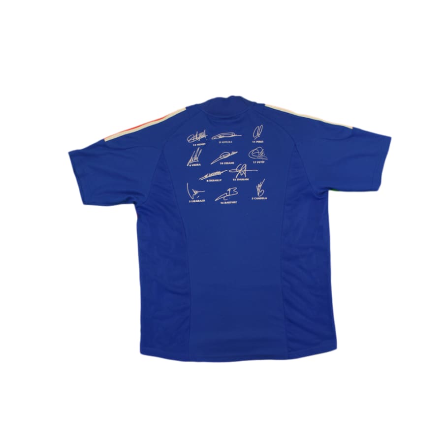 Maillot de football rétro domicile Equipe de France 2002-2003 - Adidas - Equipe de France