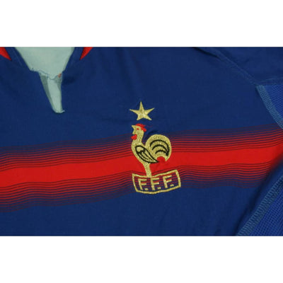 Maillot de football rétro domicile Equipe de France 2004-2005 - Adidas - Equipe de France