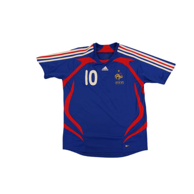 Maillot de football rétro domicile Equipe de France 2006-2007 - Adidas - Equipe de France