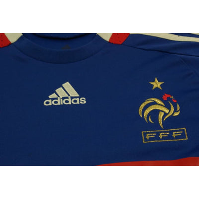 Maillot de football rétro domicile Equipe de France N°10 BENJAMIN 2008-2009 - Adidas - Equipe de France