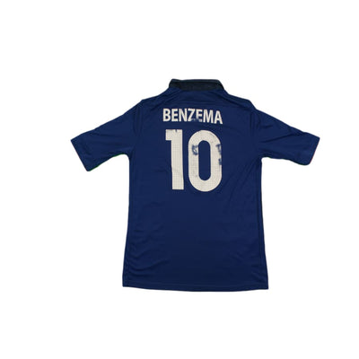 Maillot de football rétro domicile Equipe de France N°10 BENZEMA 2011-2012 - Nike - Equipe de France