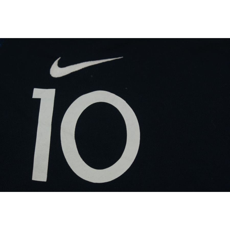 Maillot de football rétro domicile Equipe de France N°10 TITI 2018-2019 - Nike - Equipe de France