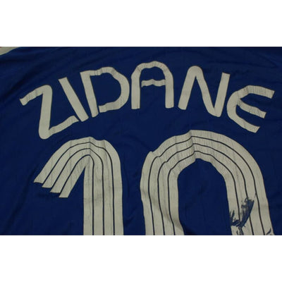 Maillot de football rétro domicile Equipe de France N°10 ZIDANE 2006-2007 - Adidas - Equipe de France