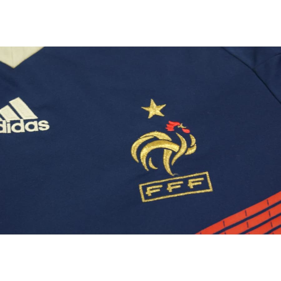 Maillot de football rétro domicile Equipe de France N°11 GIGNAC 2010-2011 - Adidas - Equipe de France