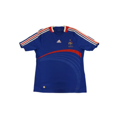 Maillot de football rétro domicile Equipe de France N°12 HENRY 2008-2009 - Adidas - Equipe de France