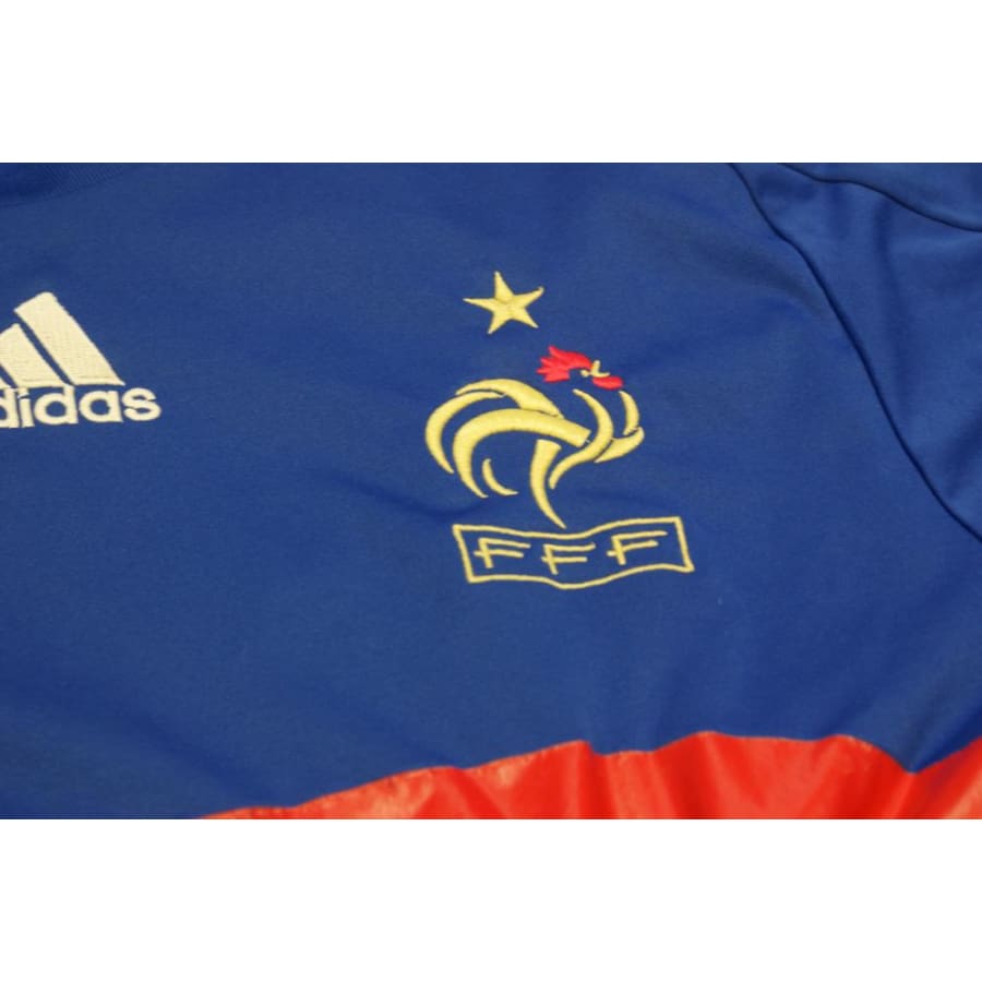 Maillot de football rétro domicile Equipe de France N°22 RIBERY 2008-2009 - Adidas - Equipe de France