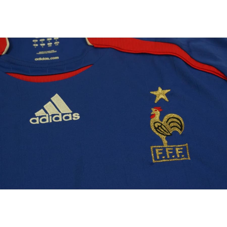 Maillot de football rétro domicile Equipe de France N°6 MAKELELE 2006-2007 - Adidas - Equipe de France