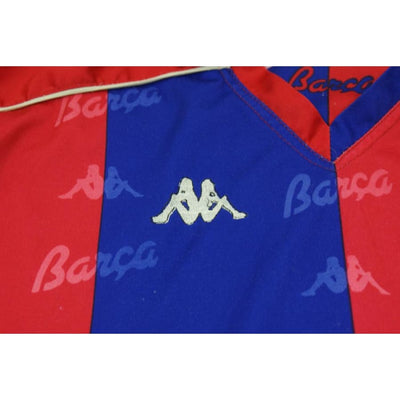 Maillot de football rétro domicile FC Barcelone 1995-1996 - Kappa - Barcelone