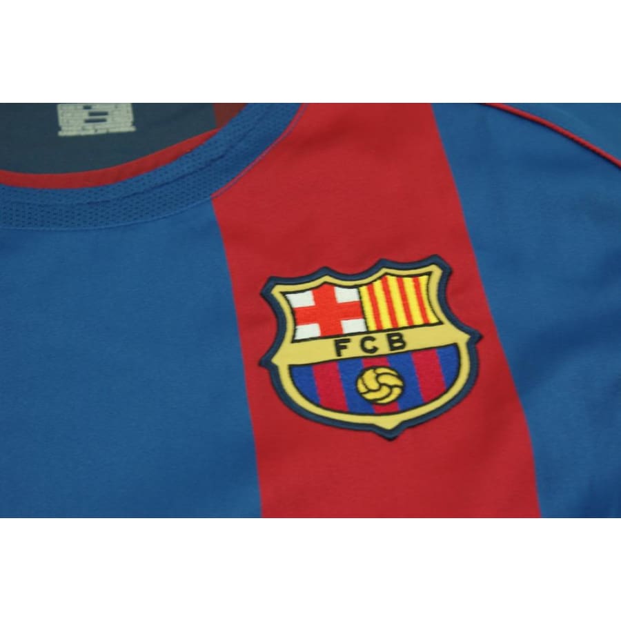 Maillot de football rétro domicile FC Barcelone 2004-2005 - Nike - Barcelone