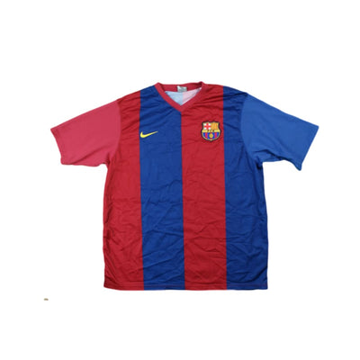 Maillot de football rétro domicile FC Barcelone 2006-2007 - Nike - Barcelone