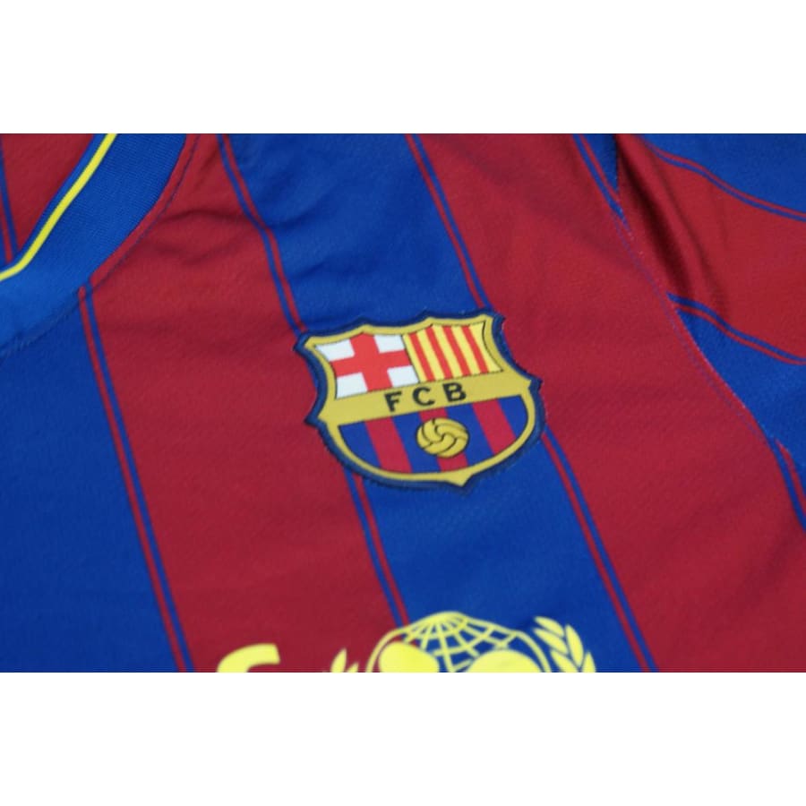 Maillot de football rétro domicile FC Barcelone 2009-2010 - Nike - Barcelone