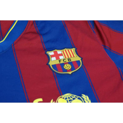 Maillot de football rétro domicile FC Barcelone 2009-2010 - Nike - Barcelone