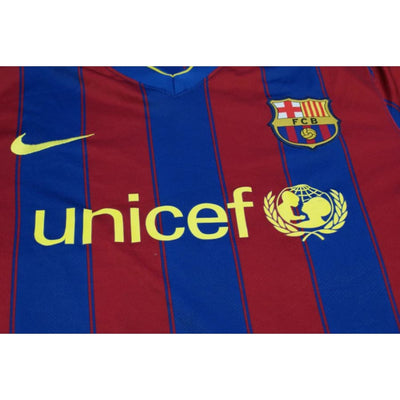 Maillot de football rétro domicile FC Barcelone 2009-2010 - Nike - Barcelone