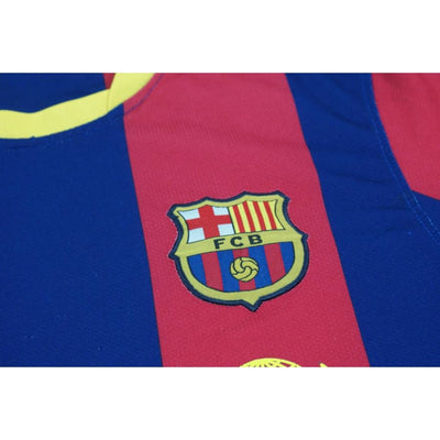 Maillot de football rétro domicile FC Barcelone 2010-2011 - Nike - Barcelone