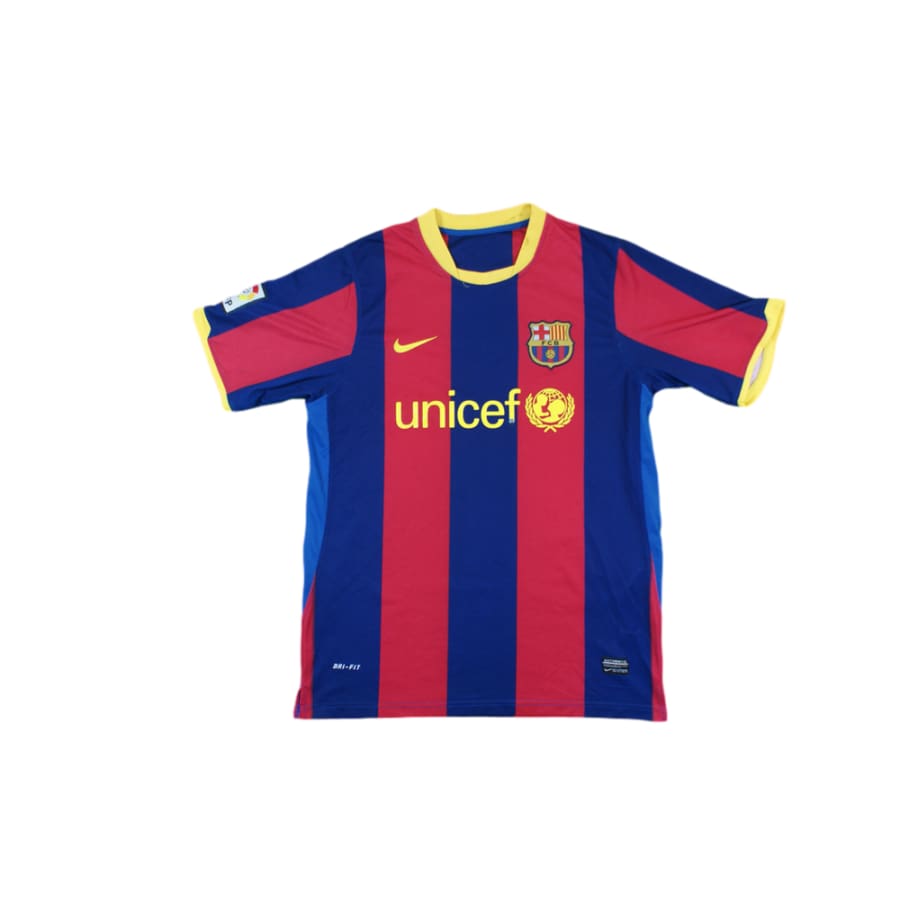 Maillot de football rétro domicile FC Barcelone 2010-2011 - Nike - Barcelone