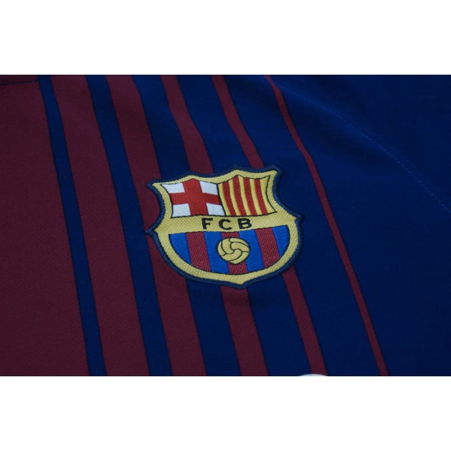 Maillot de football rétro domicile FC Barcelone 2017-2018 - Nike - Barcelone