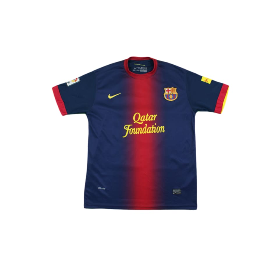 Maillot de football rétro domicile FC Barcelone N°10 MESSI 2012-2013 - Nike - Barcelone