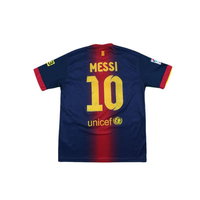 Maillot de football rétro domicile FC Barcelone N°10 MESSI 2012-2013 - Nike - Barcelone