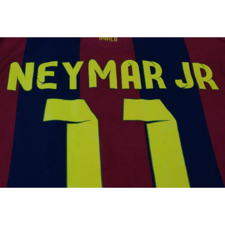 Maillot de football rétro domicile FC Barcelone N°11 NEYMAR 2014-2015 - Nike - Barcelone