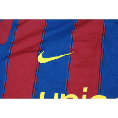 Maillot de football rétro domicile FC Barcelone N°11 VONSLID 2009-2010 - Nike - Barcelone