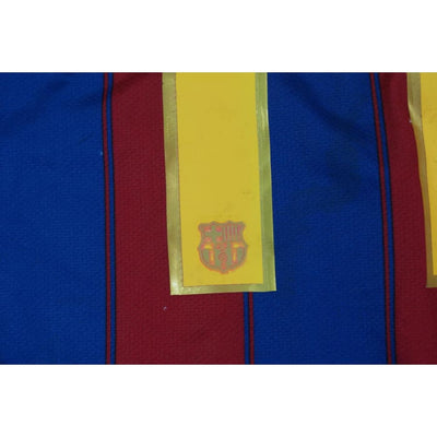 Maillot de football rétro domicile FC Barcelone N°11 VONSLID 2009-2010 - Nike - Barcelone