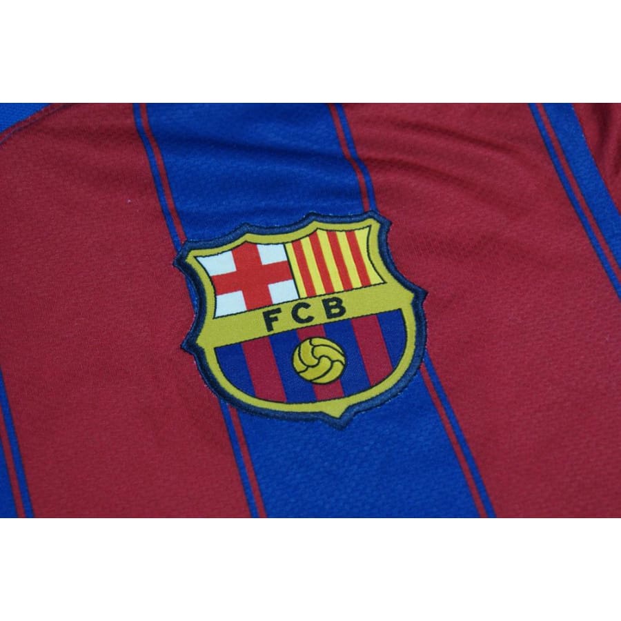 Maillot de football rétro domicile FC Barcelone N°14 HENRY 2009-2010 - Nike - Barcelone