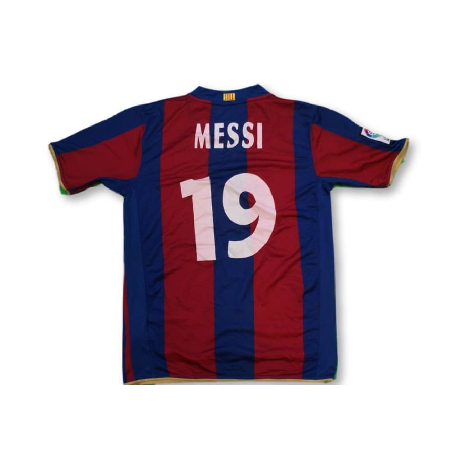 Maillot de football rétro domicile FC Barcelone N°19 MESSI 2007-2008 - Nike - Barcelone