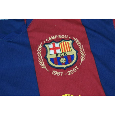 Maillot de football rétro domicile FC Barcelone N°20 DECO 2007-2008 - Nike - Barcelone