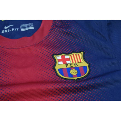 Maillot de football rétro domicile FC Barcelone N°8 Iniesta 2012-2013 - Nike - Barcelone