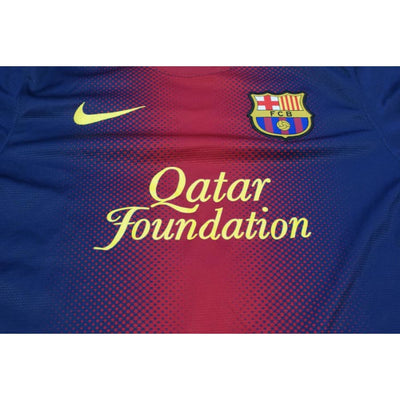 Maillot de football rétro domicile FC Barcelone N°8 Iniesta 2012-2013 - Nike - Barcelone