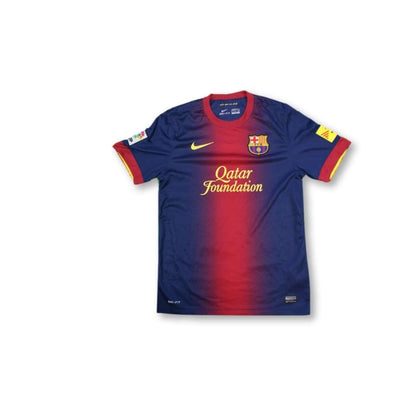 Maillot de football rétro domicile FC Barcelone N°8 Iniesta 2012-2013 - Nike - Barcelone