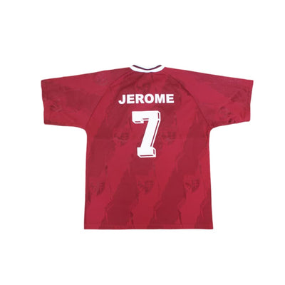 Maillot de football rétro domicile FC Metz N°7 JEROME 1994-1995 - Puma - FC Metz