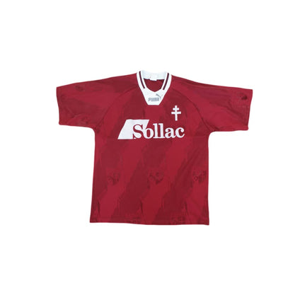 Maillot de football rétro domicile FC Metz N°7 JEROME 1994-1995 - Puma - FC Metz